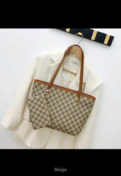 tchel Handbags Fashion Checkered Wallet