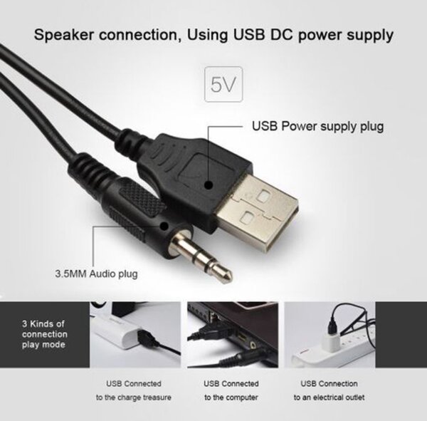 USB Wired Combination Speaker Computer Speaker Ba