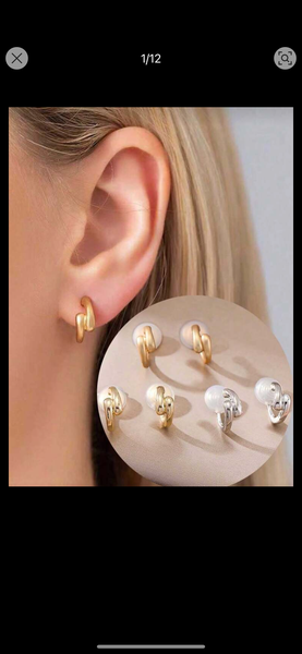 Boucle d'oreille aimantée