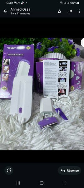 Épilateur électrique sans fil