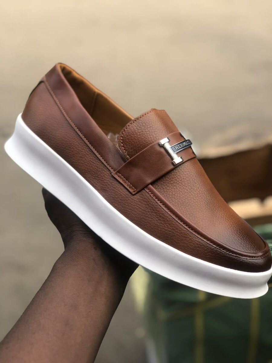 Mocassins en cuir élégants pour hommes