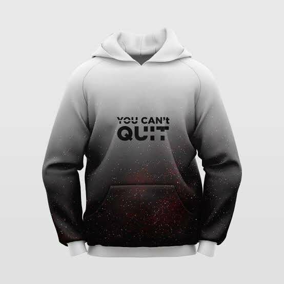 Gents 3D print hoodie