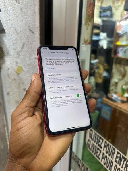 Disponible 11 simple 64GB Face ID désactiver écran changé ba