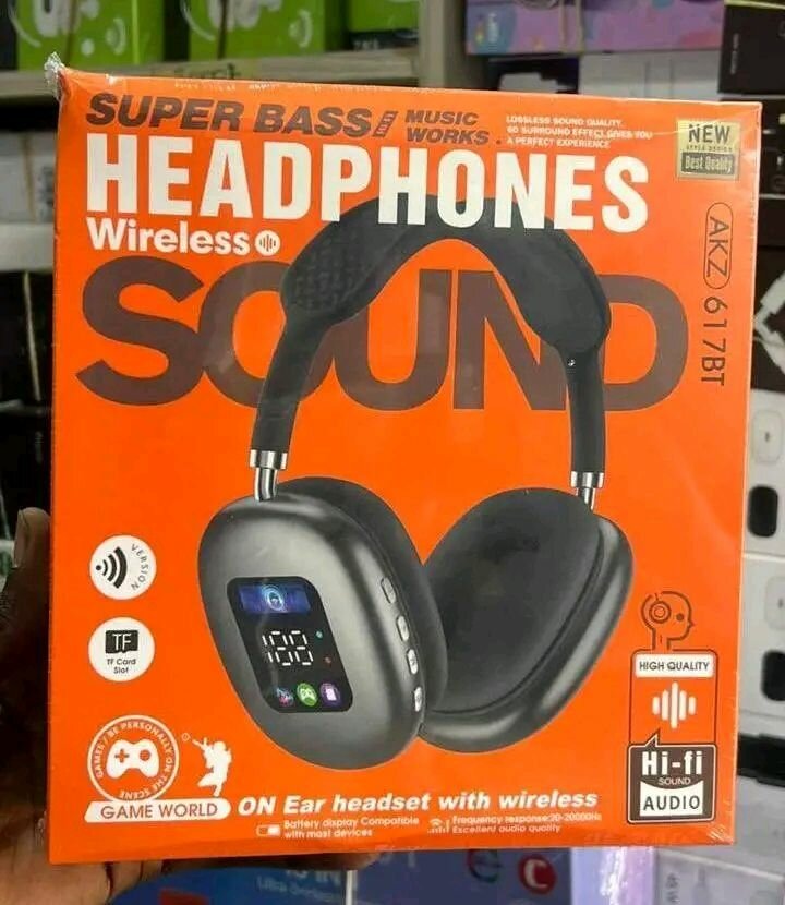 Casque sans fil avec écran