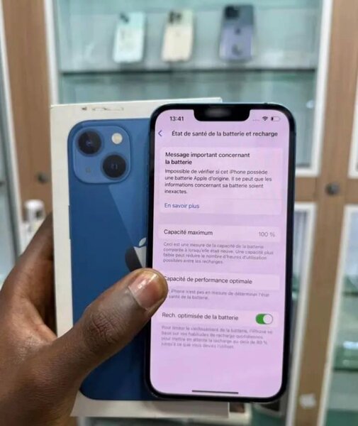 iPhone 13 Neuf Bleu 128 Go