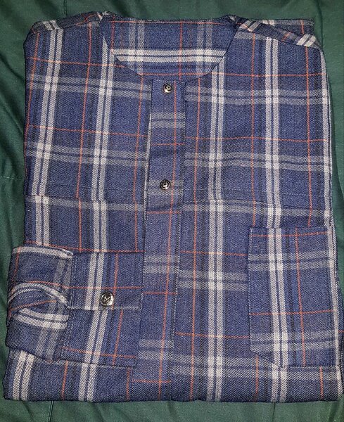 Chemise à carreaux homme