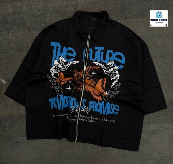 Chemise graphique homme tendance