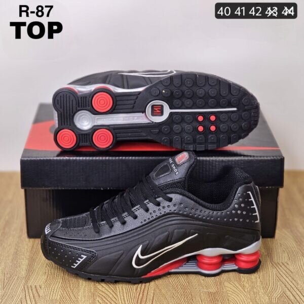 Nike shox R4(black and red)