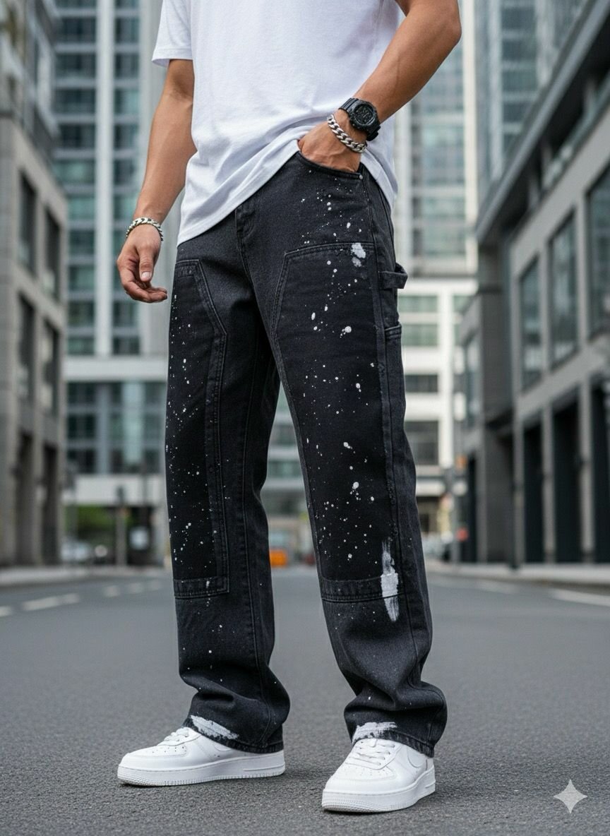 Jean décontracté style urbain