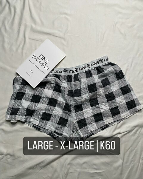 Beautiful women's plaid lingerie