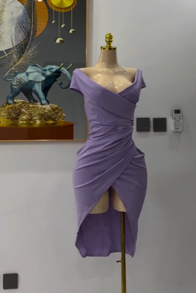 Violet dress