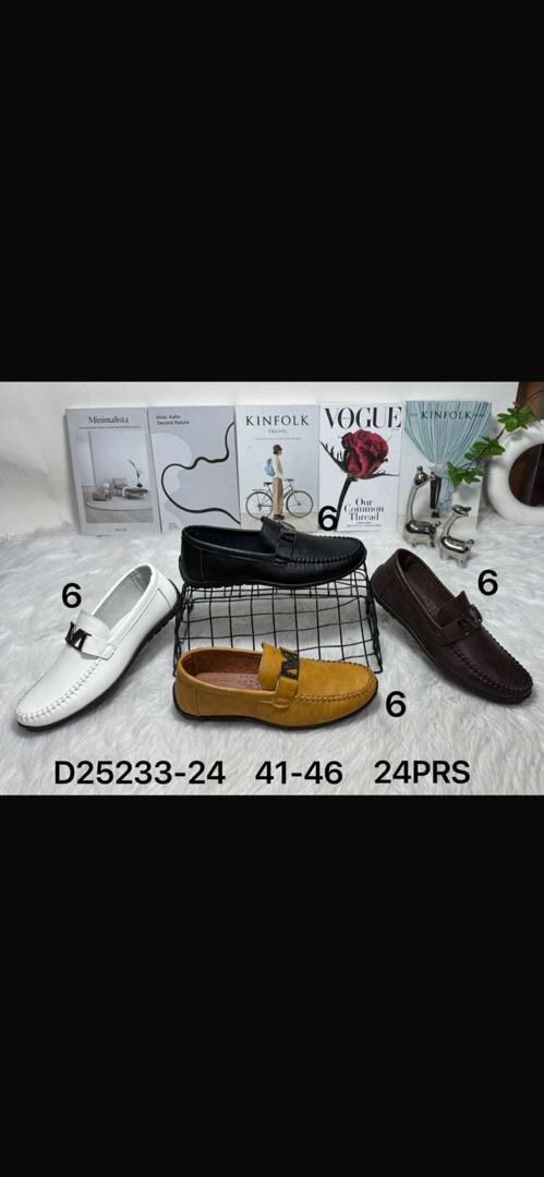 Mocassins en Cuir Pour Hommes