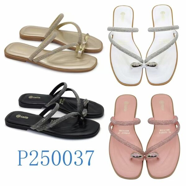 Sandales à talons plats pour femme