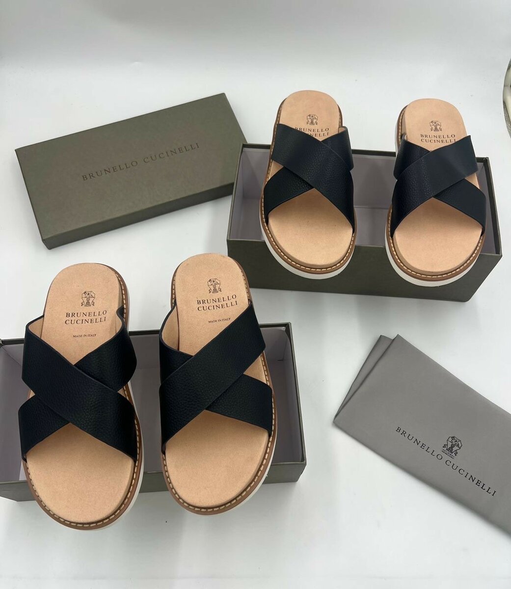 Men quality leather Sandals