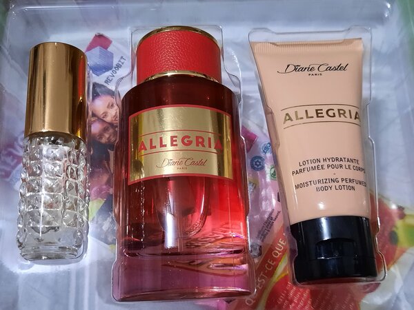 Set parfum et lotion Allegria