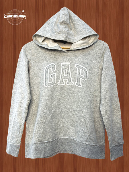 Sweat à capuche gris pour homme