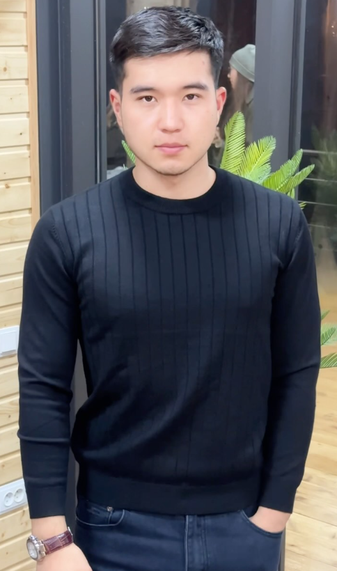 кофта черная мужская