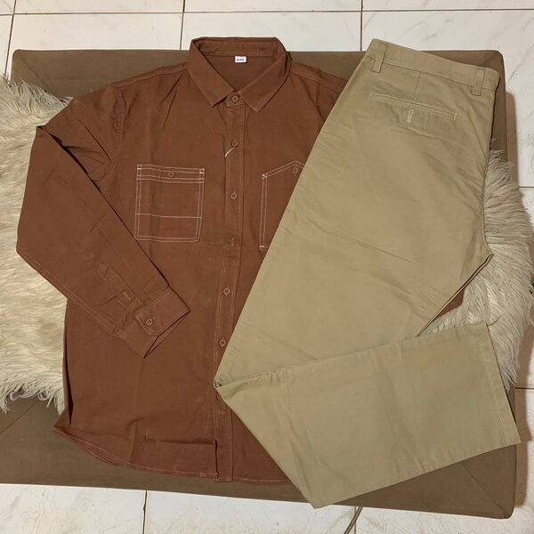 Shirt and trousers set