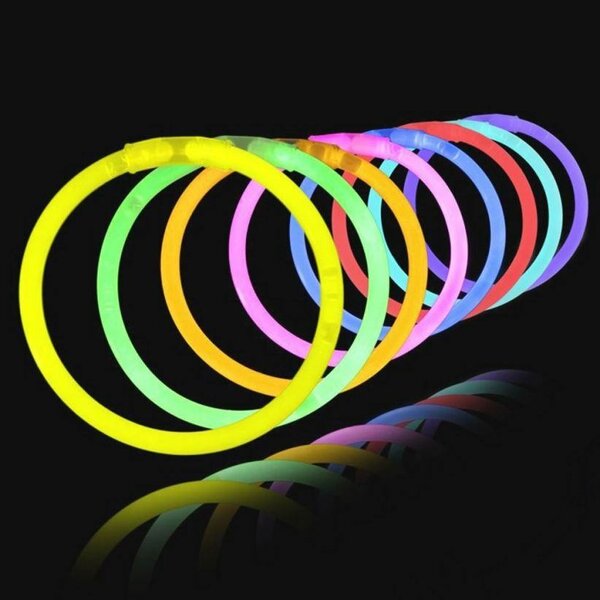 Boîte de 100 bracelet fluorescent