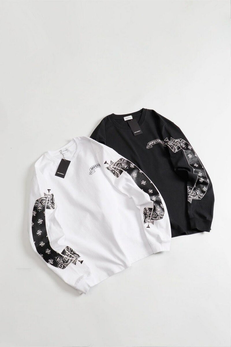 Sweatshirt imprimé à manches longues