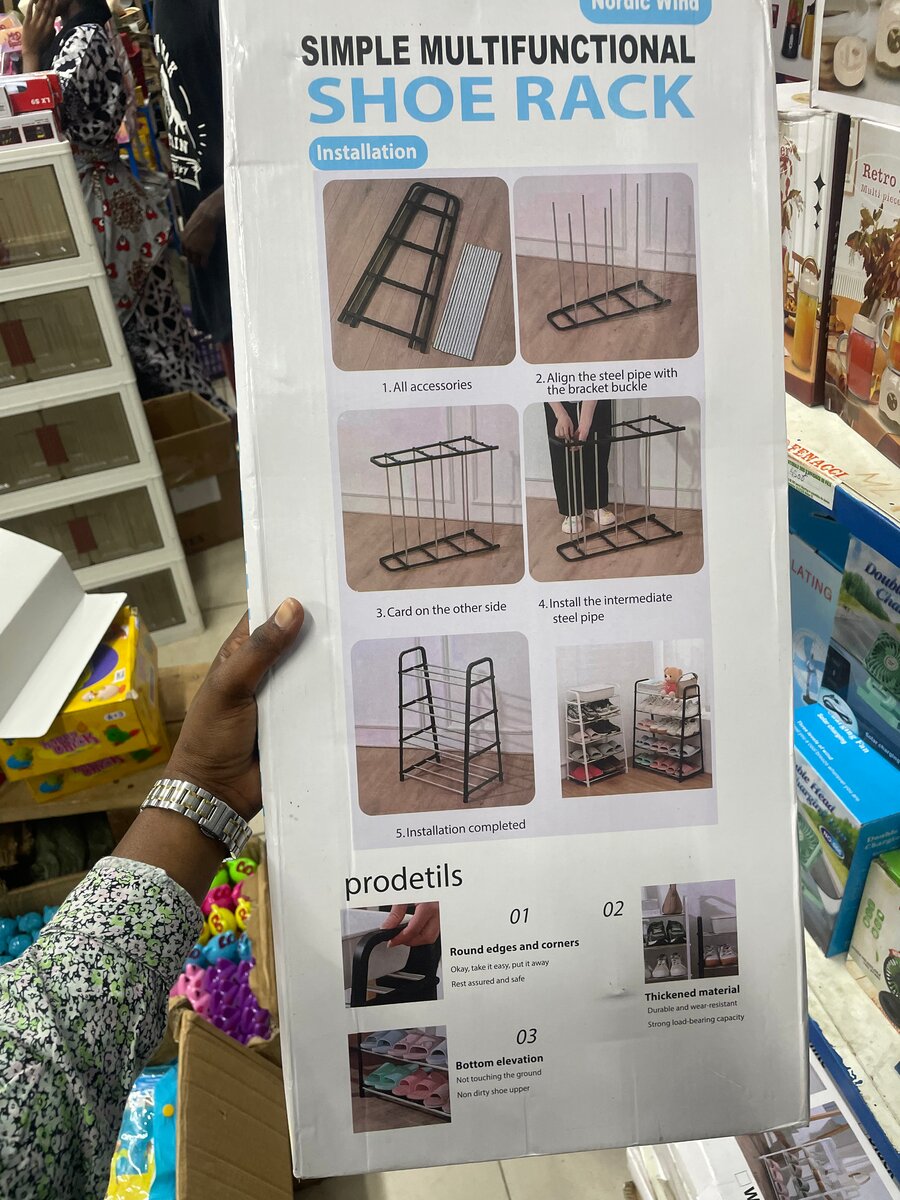 Étagère à chaussures multifonction