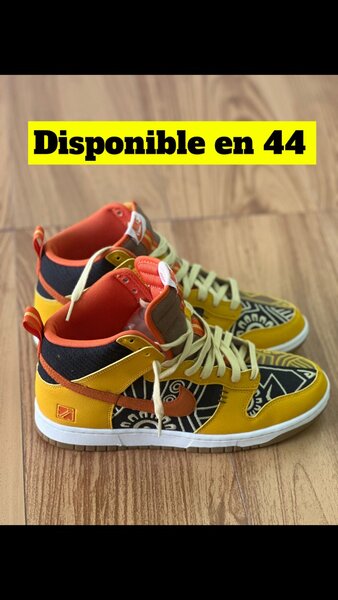 Baskets montantes colorées