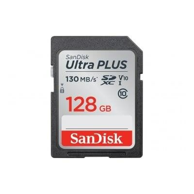 Carte SD SanDisk Ultra Plus 128GB