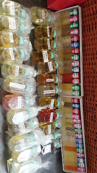 Parfums en flacons élégants