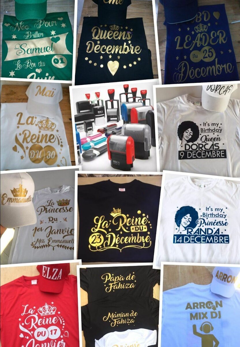 Tee shirt anniversaire