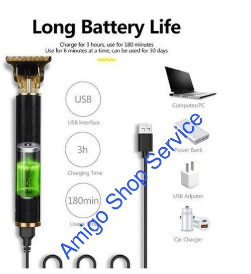 Tondeuse à Barbe Rechargeable