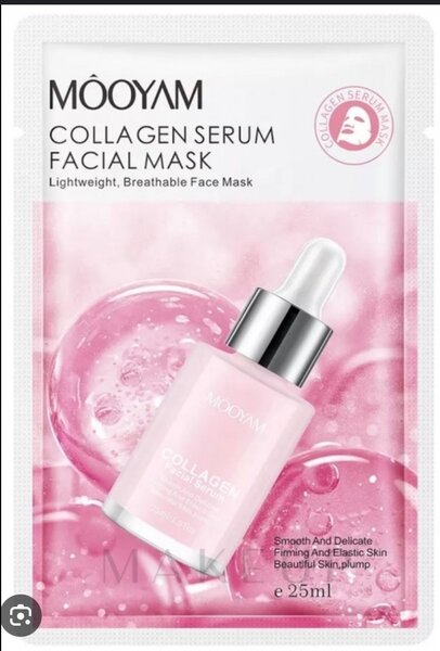 Mooyam collagen serum facial mask
