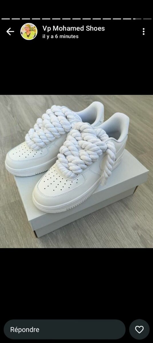 Air force gros lacets