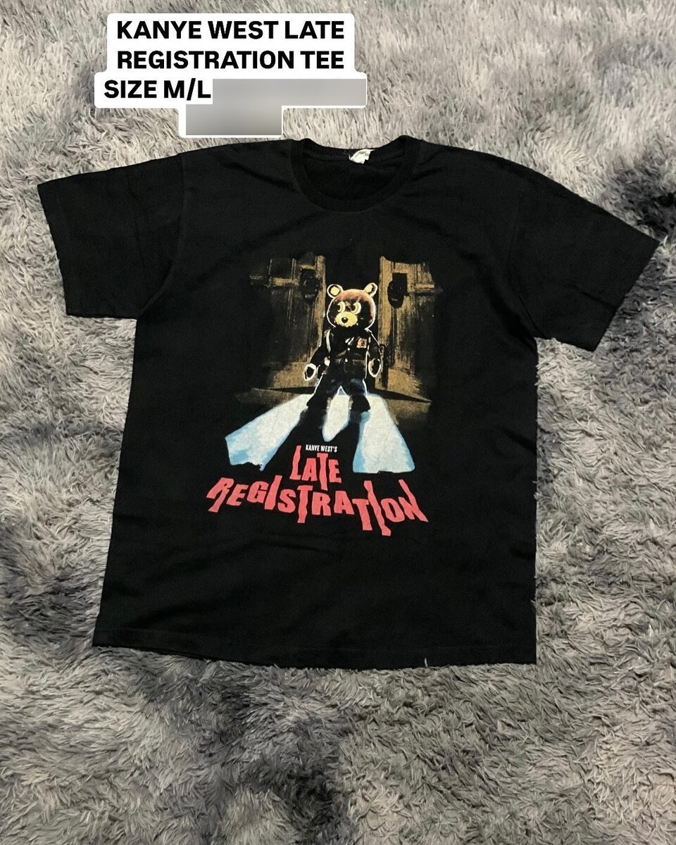 KANYE WEST REGISTRATION TEE