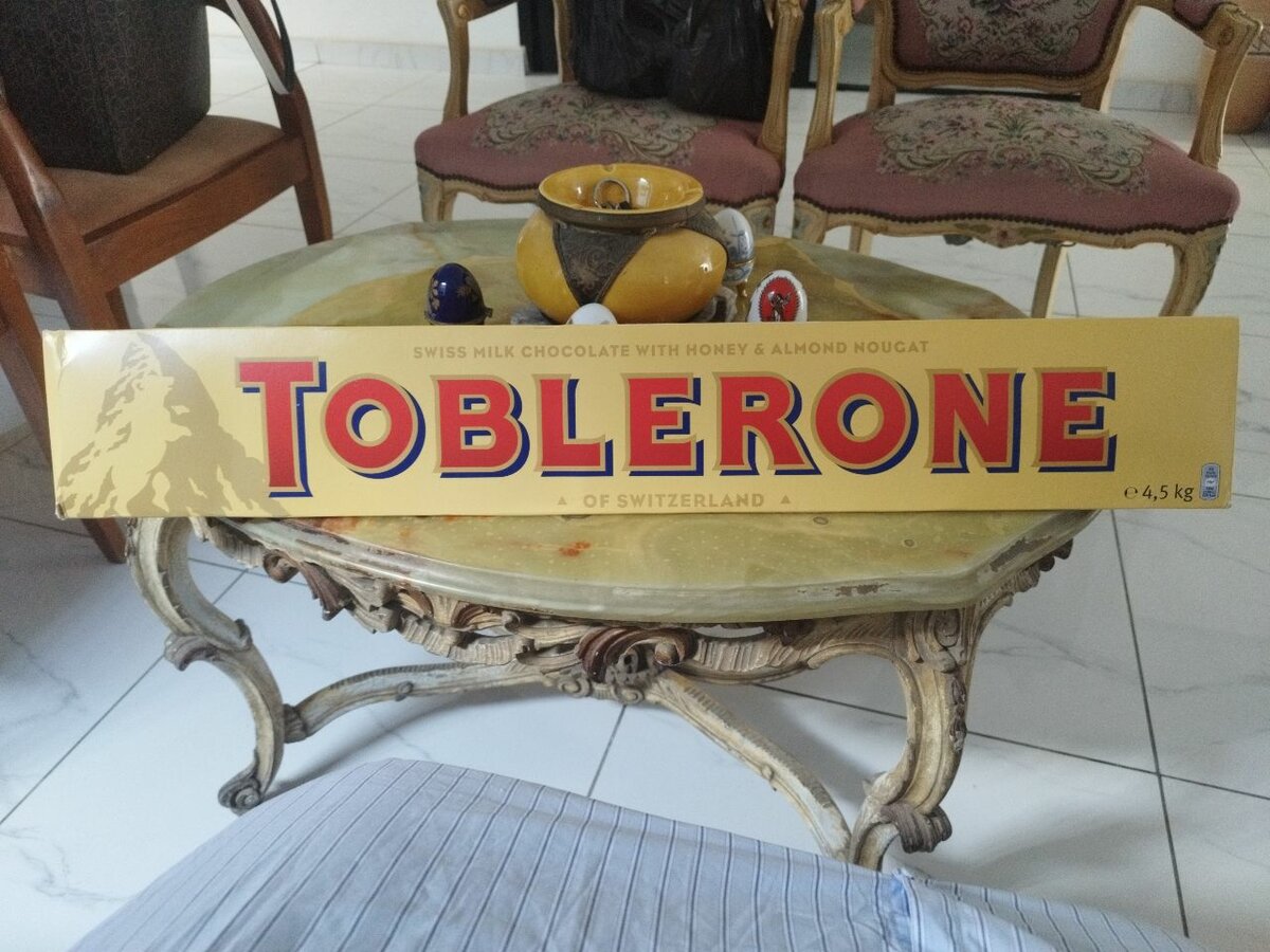 Toblerone Chocolat 4.5 kg