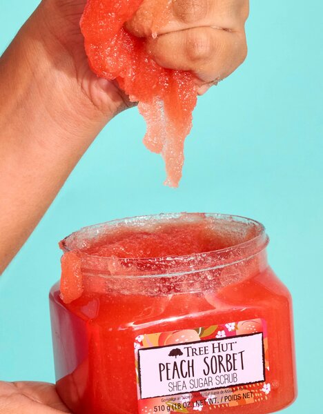 Tree Hut Peach Sugar Scrub