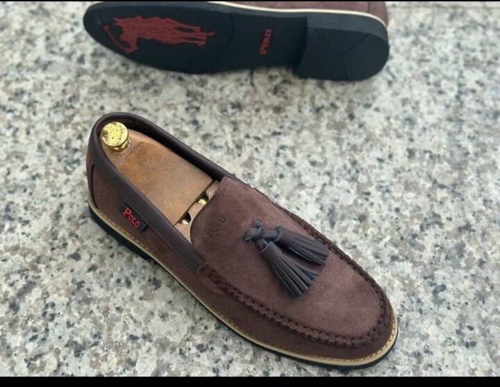 Mocassins en daim élégants