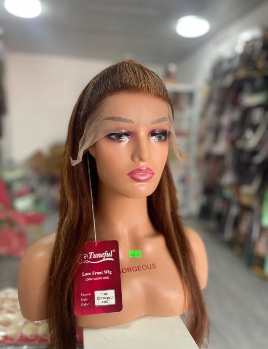 Tuneful Full frontal wig. All colors available