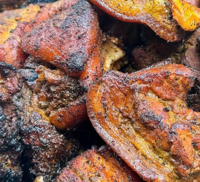 PORC AFRICAIN BRAISÉ