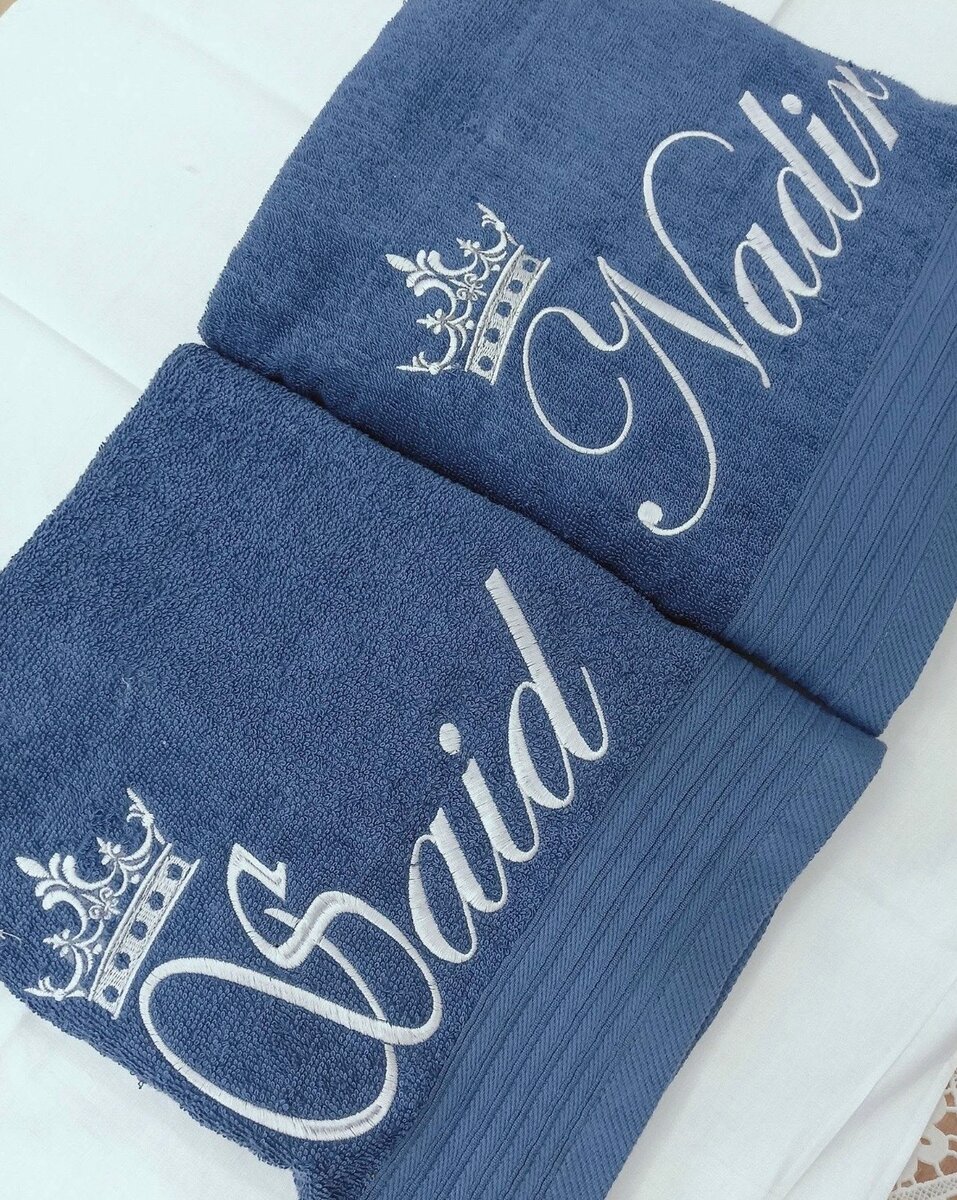 Personnalisée vos serviettes