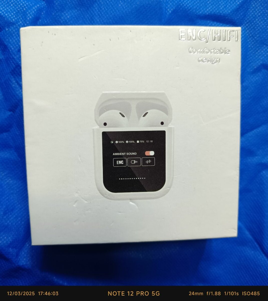 Écouteur bluetooth écran tactile