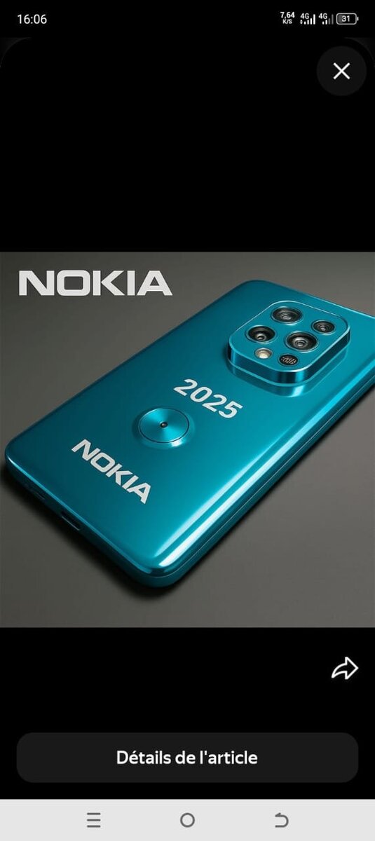 Téléphone Nokia - Moderne et Performant