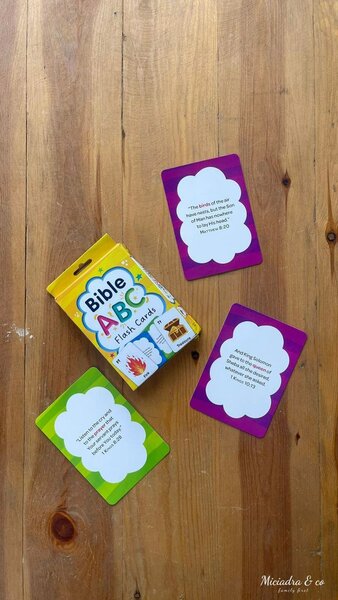 Bible ABC Flash Cards