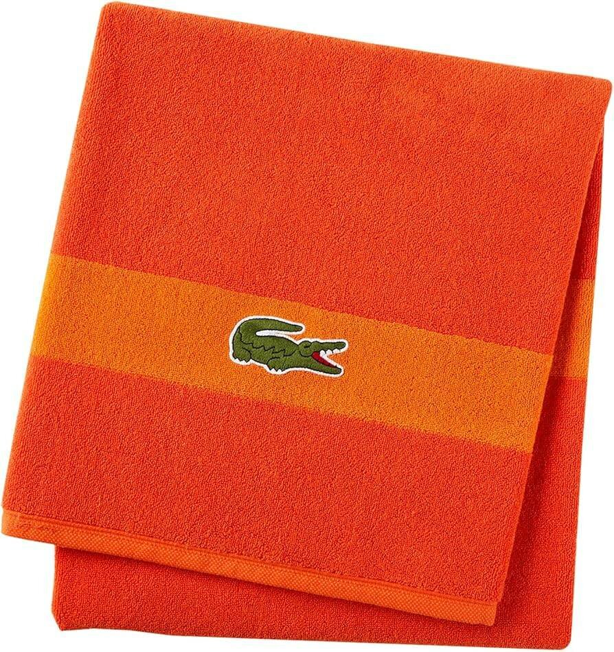 Serviette de bain Lacoste pour homme et femme