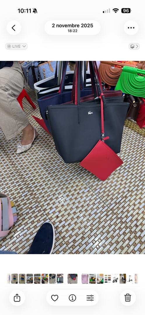 Sac à main Lacoste pour femme