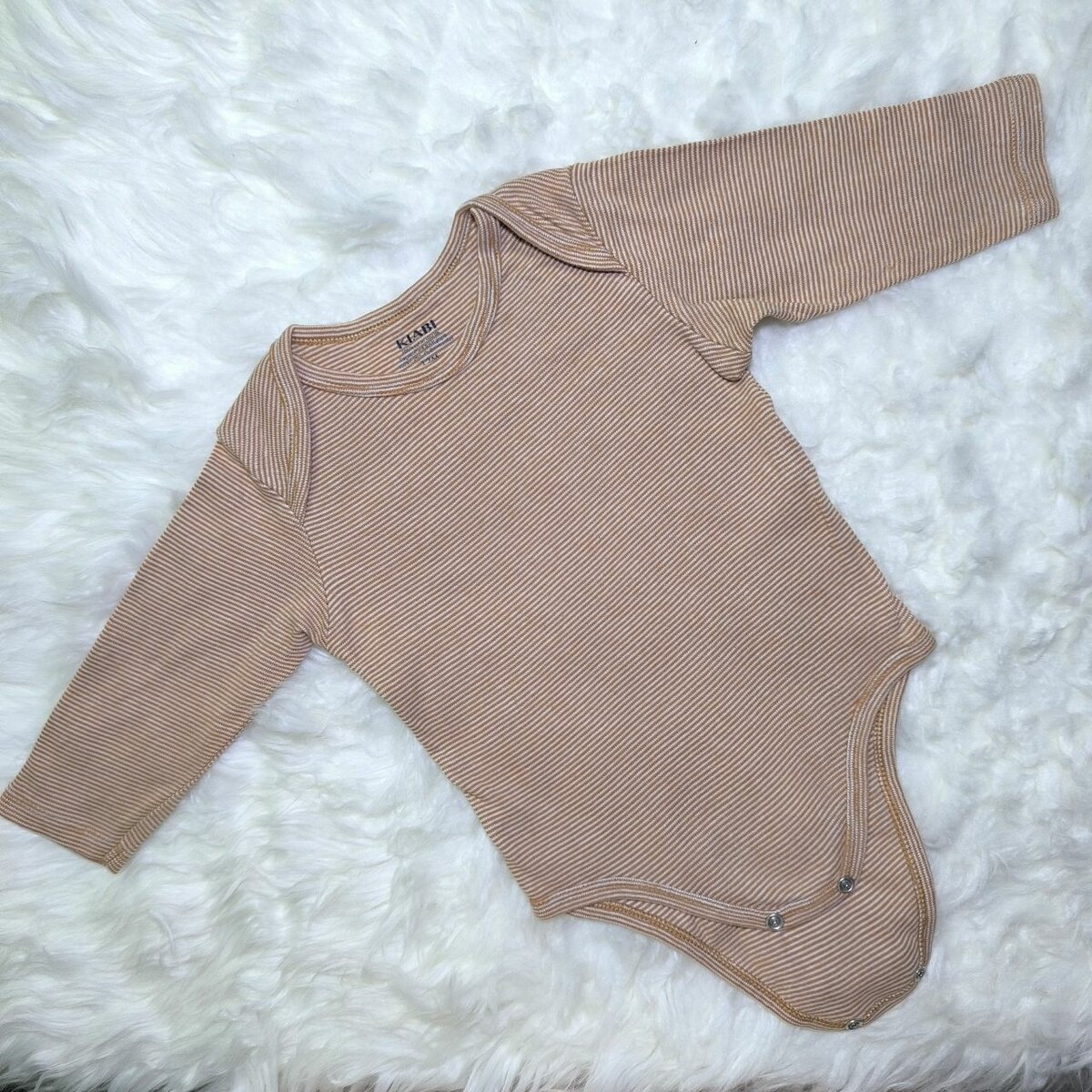 Body bébé blanc et marron