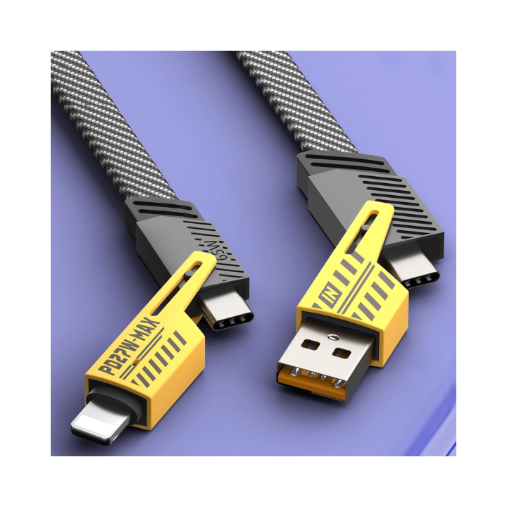 The 4-in-1 USB-C Cable with PD 65W fast charging