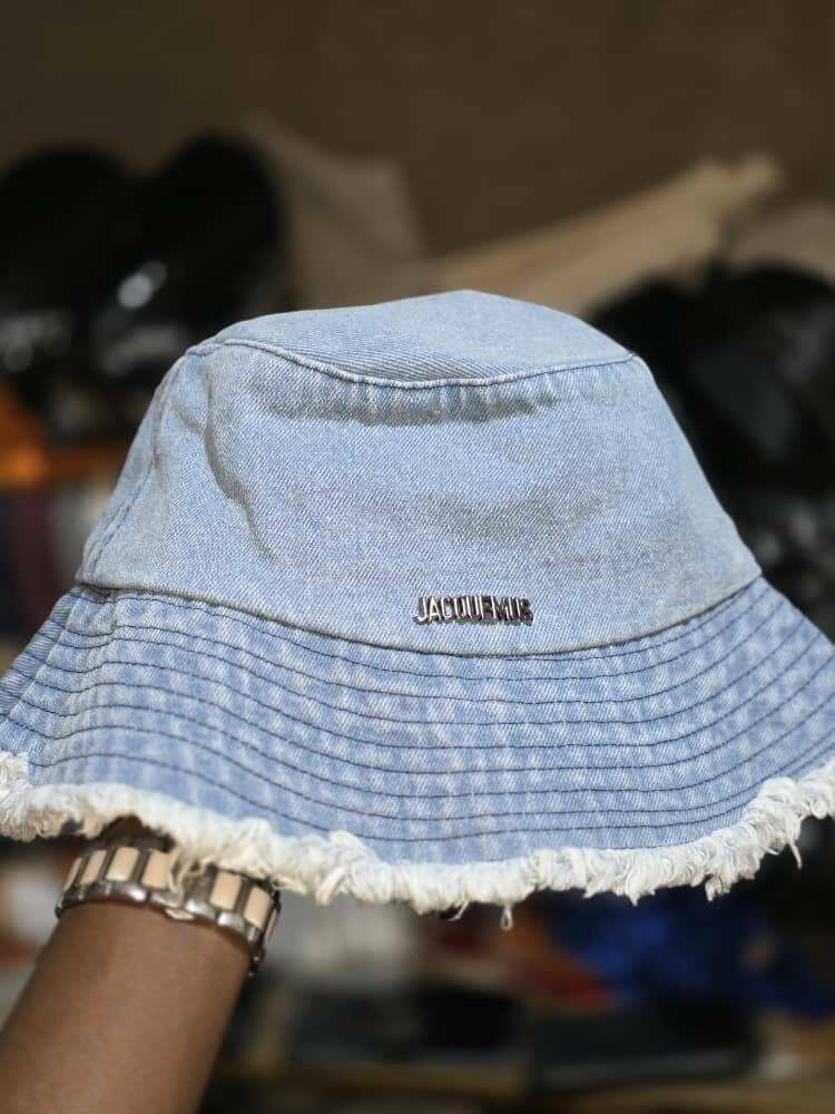 Chapeau bob denim unisexe