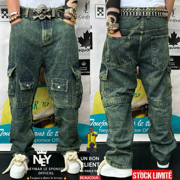 Pantalons cargo hommes tendance