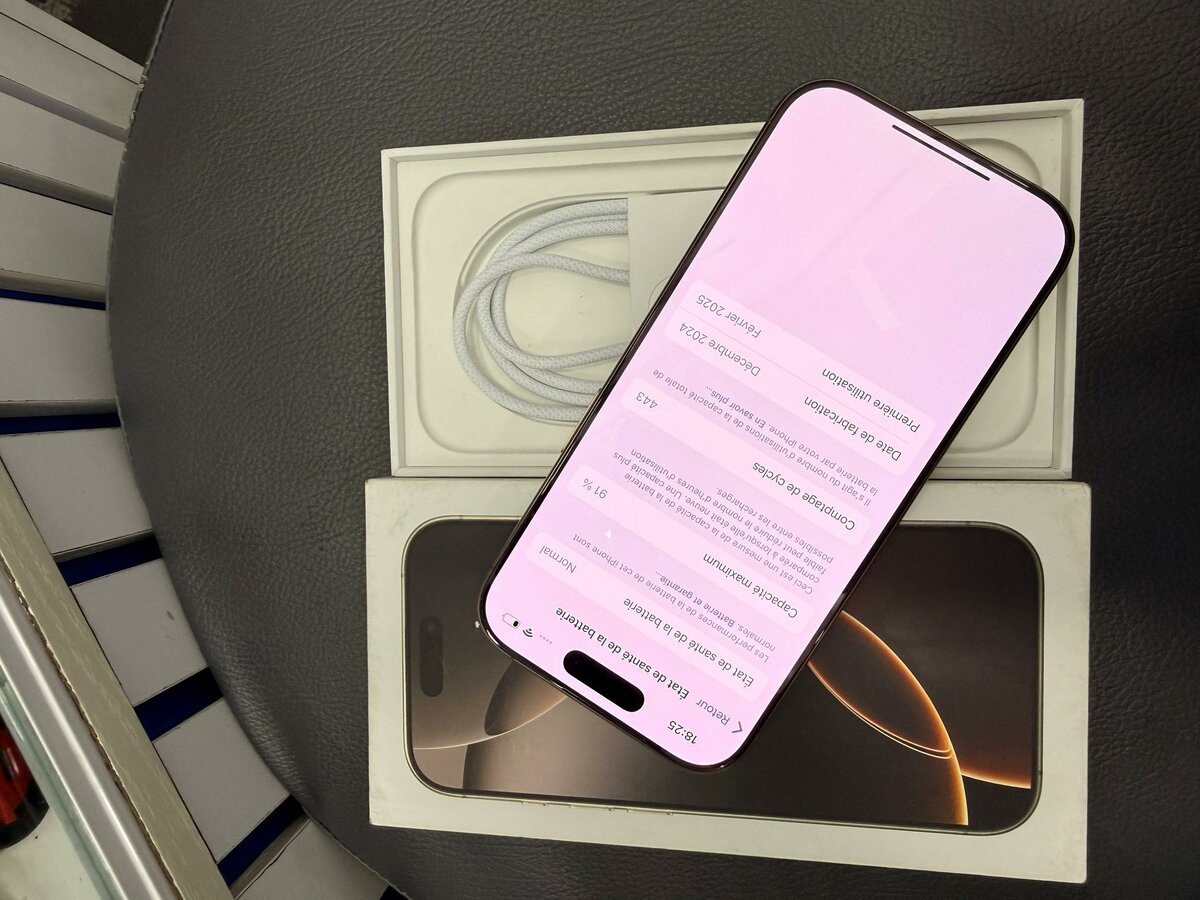 16 Pro 128 Go avec garantie ap