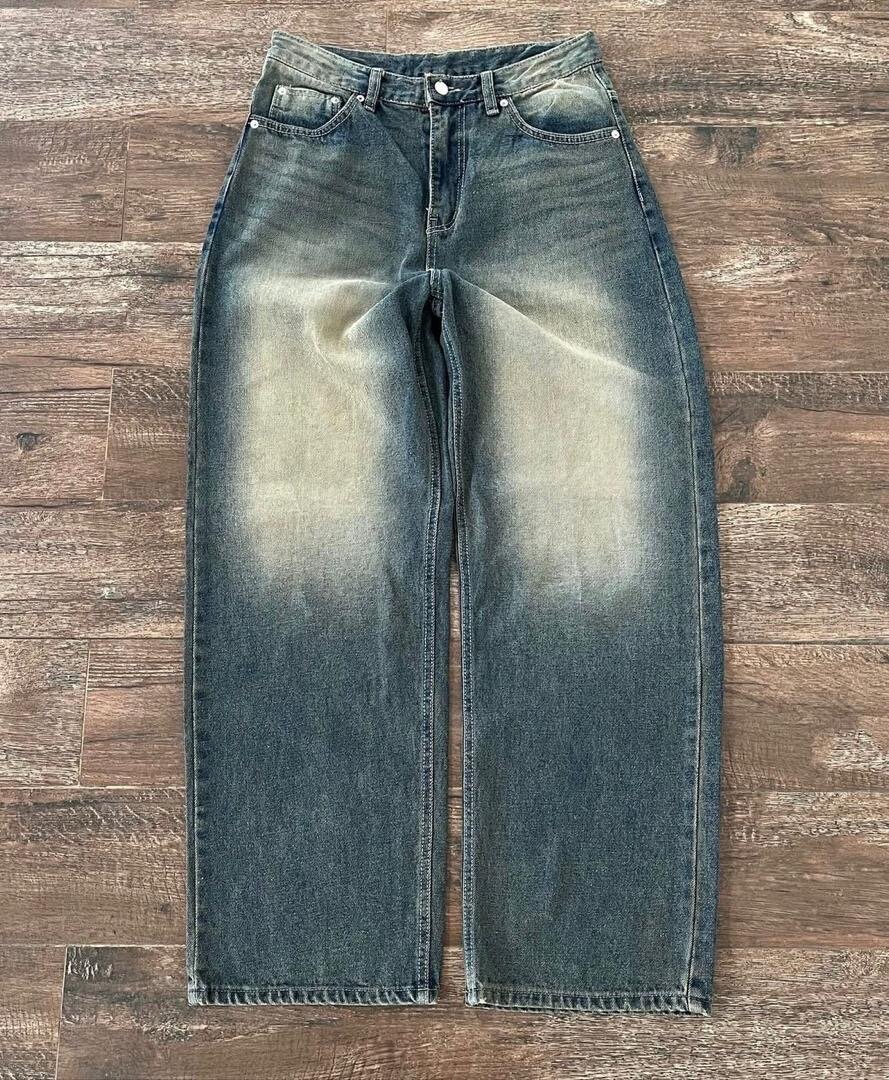 Jean évasé taille haute pour femme